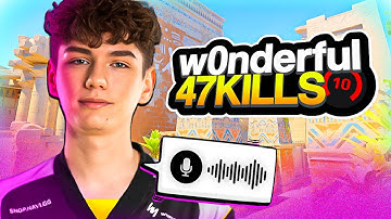 w0nderful Drops 47 on Anubis | FACEIT POV + Enemy Angles