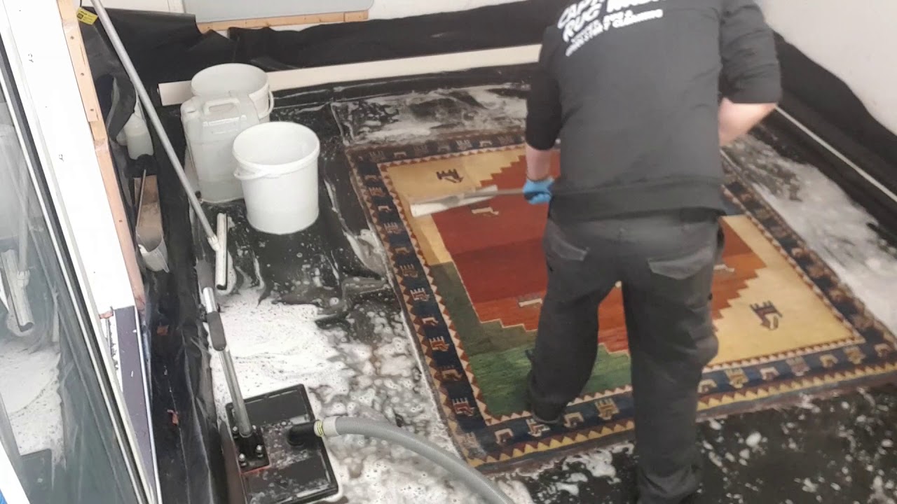 Cleaning An Afghan Rug