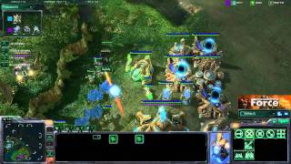 StarCraft 2 - [T] Hellion Drop Into Marine Tank - Strategy