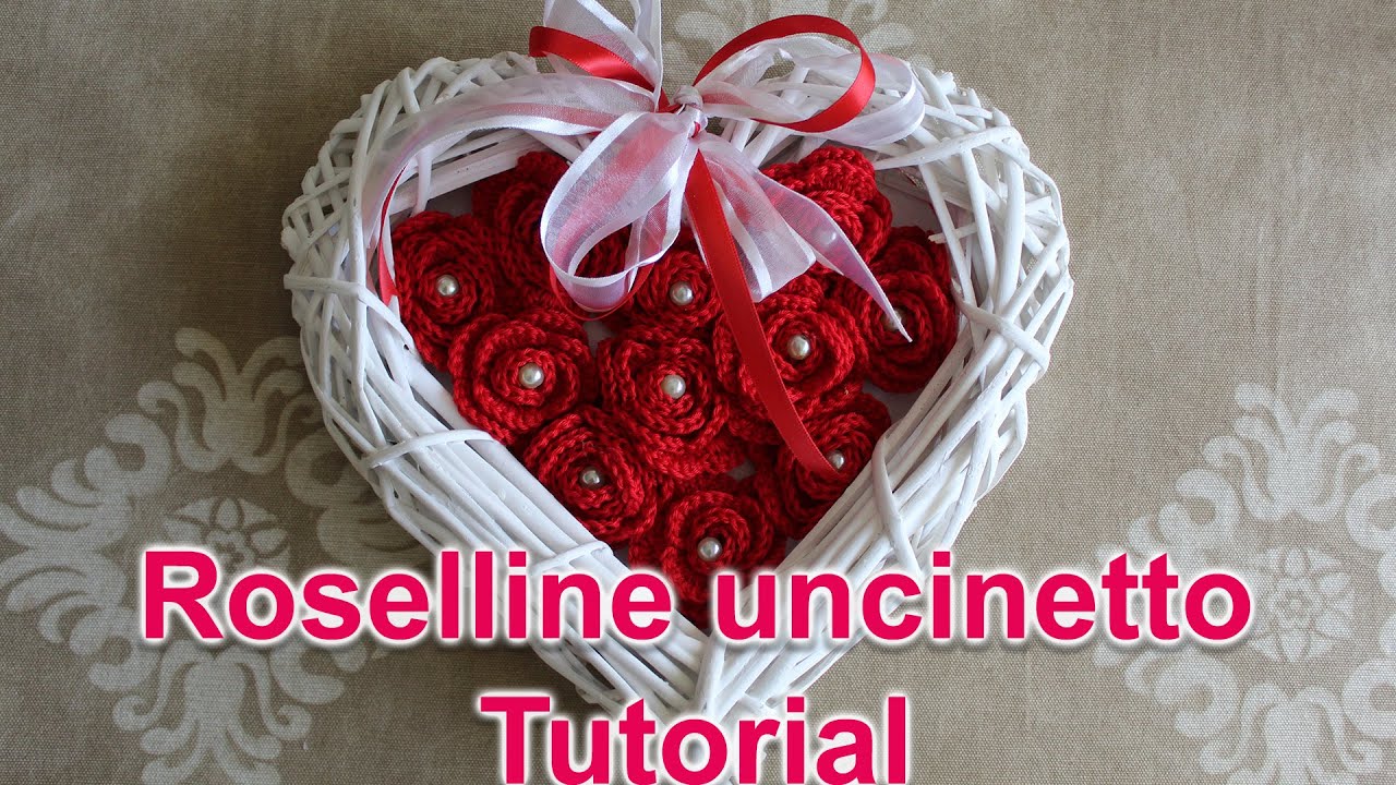 Roselline uncinetto tutorial