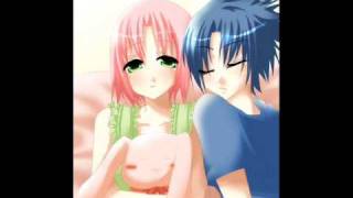 Sasuke and Sakura-Kiss the Girl