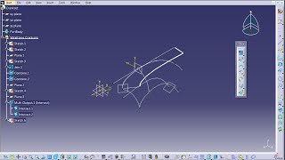 Crankset part 1 - Spider part 1 - Generative Shape Design - CATIA V5