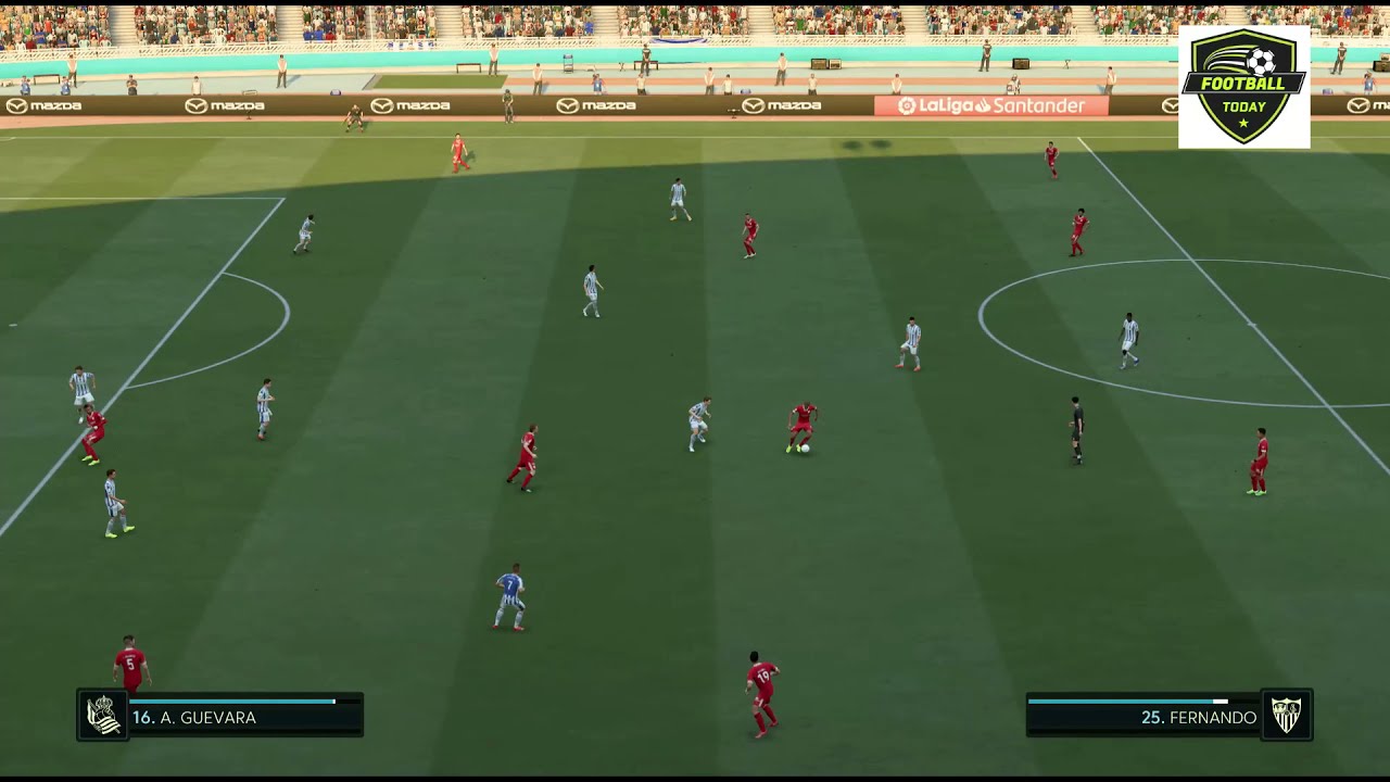 Real Sociedad vs Sevilla FC FIFA21 Gameplay