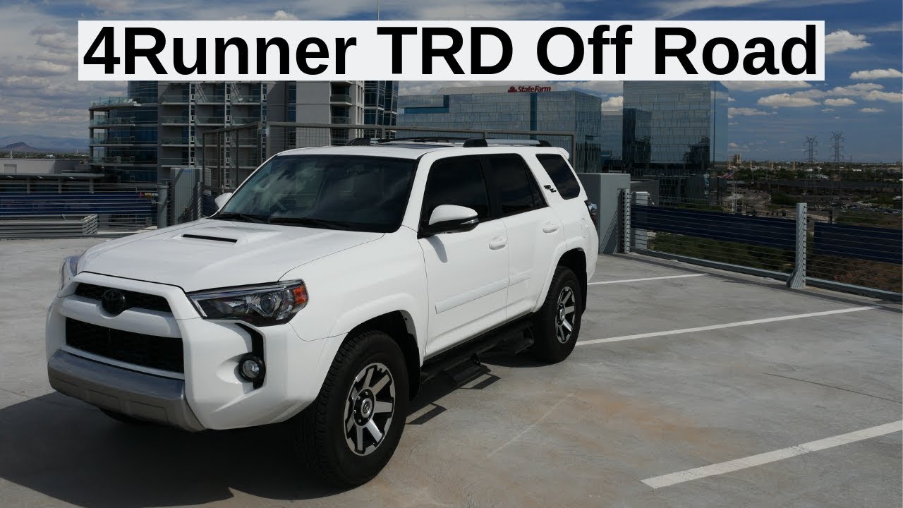 2018 Toyota 4Runner TRD Off-Road Quick Review - YouTube