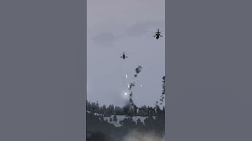 60 Seconds of Chaos: Mi-24 vs Russian Convoy in Bakmut Region - ARMA 3 milsim #arma3milsim