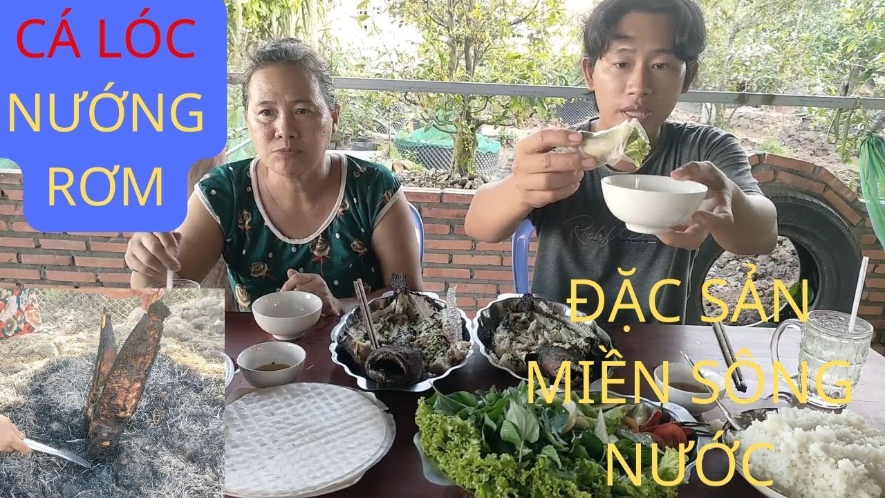 Cá lóc nướng trui rơm thơm ngon đậm chất miền quê | Minh Hiển Miền Tây ...
