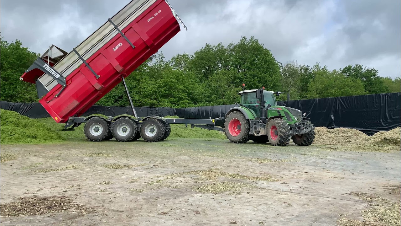 Ensilage avec une coupe directe marangon