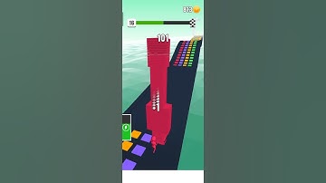 StackColors level 16 | All level gameplay. Android, iOS #shorts #mobilegames #gameplay #walkthrough