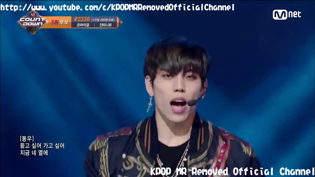 [MR Removed] 180118 INFINITE - Tell Me [KPOP TV Show M COUNTDOWN] removed herobrine
