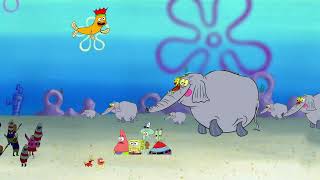 The Spongebob Two Movie Sea-Whale-Elephant