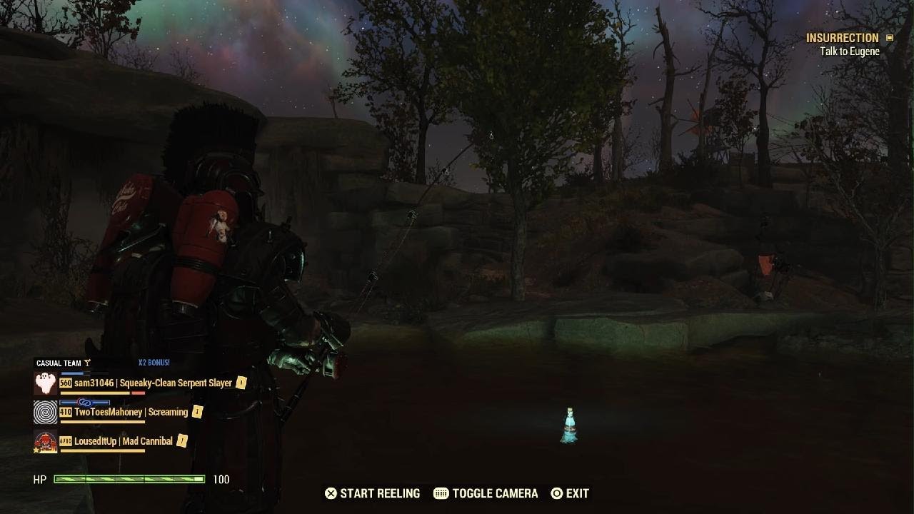 NEW LEGENDARY FISH "Hocking Hill Hellion" Fallout 76