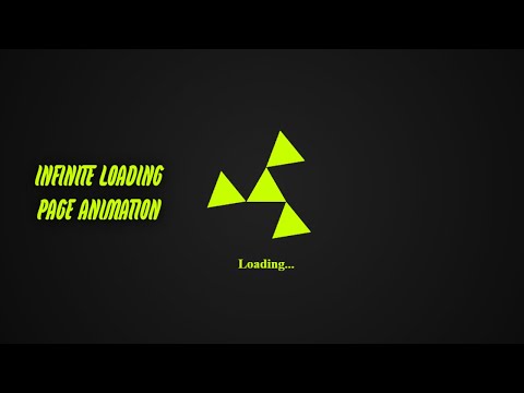 Create an Infinite Loading Page Animation with HTML & CSS | إنشاء أنميشن تحميل لانهائي باستخدام