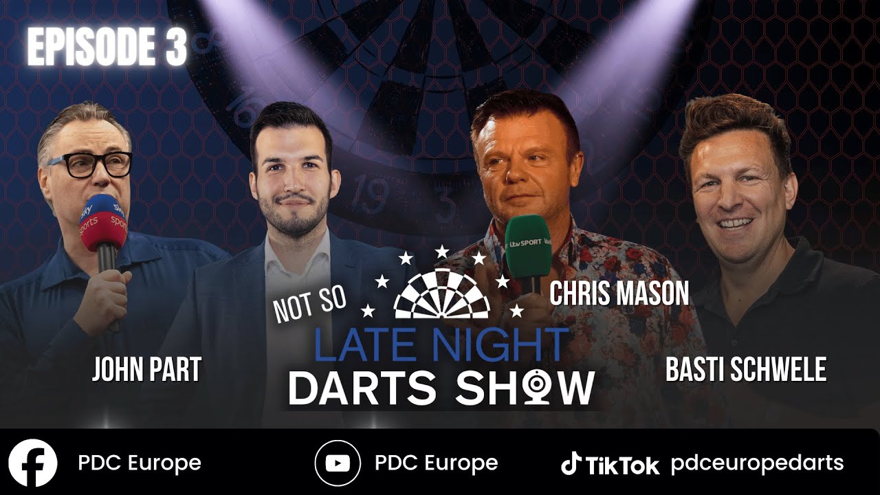 Not So Late Night Darts Show #3 - John Part + Basti Schwele + Chris Mason