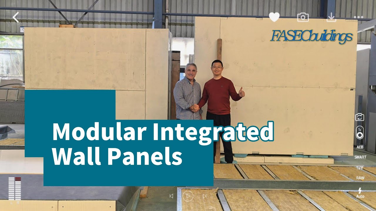 Modular Panel Installation System Integrated Modular Wall Panels 🔥 Easy Install, Fire Rated & Energy ...
