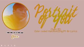 Chen (첸) – Portrait of you (널 그리다) (Color Coded Lyrics/Han/Rom/Eng/Pt-Br)