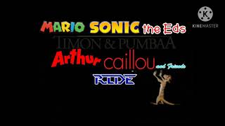 Mario Soinic The Eds Timon And Punbaa Arthur Caillou And Friends Ride Trailer