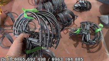 Cạm kiềng bẫy thú,bẫy chuột 9cm,kẹp bán nguyệt,lồng cá,cua.bên em chuyên sỉ lẻ giá rẻ nhất,nhận ship