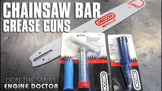 You Need This Tool For Chainsaw Bar Maintenance! Tool Review Of Oregon Grease Guns