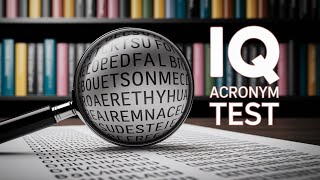 Test Your Acronym Knowledge with These 10 Tricky Questions! #quiztime #iqtest