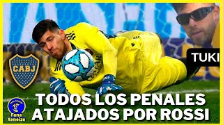 TODOS los PENALES ATAJADOS por Agustín #ROSSI en #BOCA