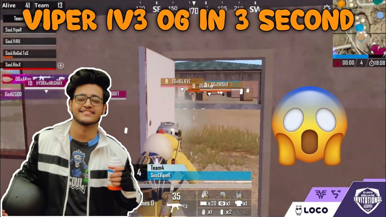 Viper 1v3 OG In 3 Second 😱 | Viper Op Performance