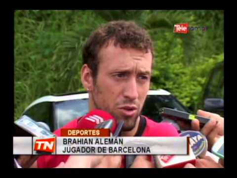 Barcelona retornó a prácticas pensando en Mushuc Runa