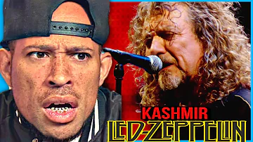 Rapper FIRST time REACTION to Led Zeppelin - Kashmir (LIVE)! WOW