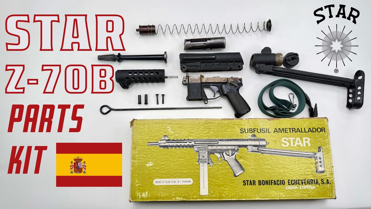 Spanish Star Z-70B Parts Kit! - YouTube