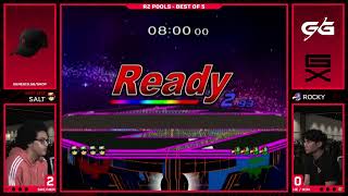 Athlete Statistics Salt vs Rocky - Winners Pools - GENESIS X | Captain Falcon vs Falco