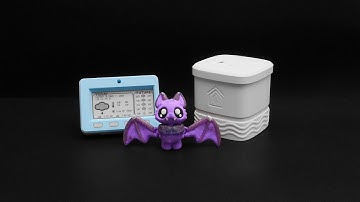 3D Hangouts –  Grow Monitor, MagTag and Halloween Bat