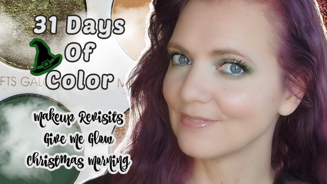 MAKEUP REVISITS : GIVE ME GLOW CHRISTMAS MORNING PALETTE | 31 DAYS OF COLOR | DAY 9