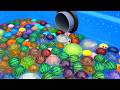 Water Marble Run ☆ Lots of beautiful super balls