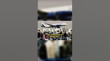 BIG REVELATION IN INDIGO CRISIS #shorts