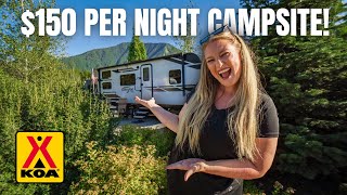 48 HOURS AT AMERICA S BEST CAMPGROUND Glacier National Park RV Life