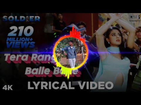 Tera Rang Balle Balle Lyrical | Bobby Deol, Preity Zinta | Jaspinder Narula, Sonu Nigam | Anu Malik