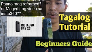 Insta 360 One x3 Paano nga ba mag reframed or Iedit yung Video sa 'insta 360 app'??Tagalog  Tutorial screenshot 5