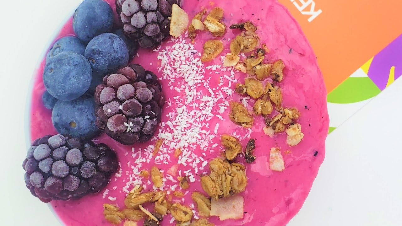 Simple Breakfast Beauty Smoothie - Strawberry Banana - Antioxidants, Immunity, Energy