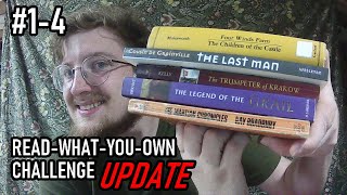Read what you own challenge Catch-up! (BOOKS 1-4) @geocraftsman