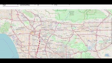 Visualization of LA Traffic Data