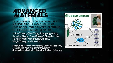 Self-Assembly of G-Molecular Hydrogel for Printed Flexible Electrochemical Sensors