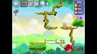 Angry Birds Stella Level 8 Walkthrough - Episode 1 - Branch Out screenshot 3