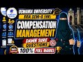 BBA COMPENSATION MANAGEMENT | Degree Semester-6 BBA (HR) CM damn sure imp questions✅/ O.U