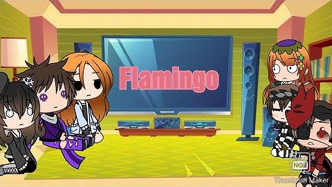 Afton family reacts to flamingo ;-;