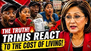  🔥 THE TRUTH‼️Trinis React to the Cost of Living Living#Commentary#PublicOpinion#Politics