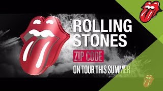 New Rolling Stones tour! ZIP CODE - 15 City North American Stadium dates