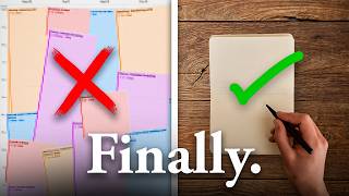 The PERFECT Productivity System For ADHD (Ultra-Simple Bullet Journal)