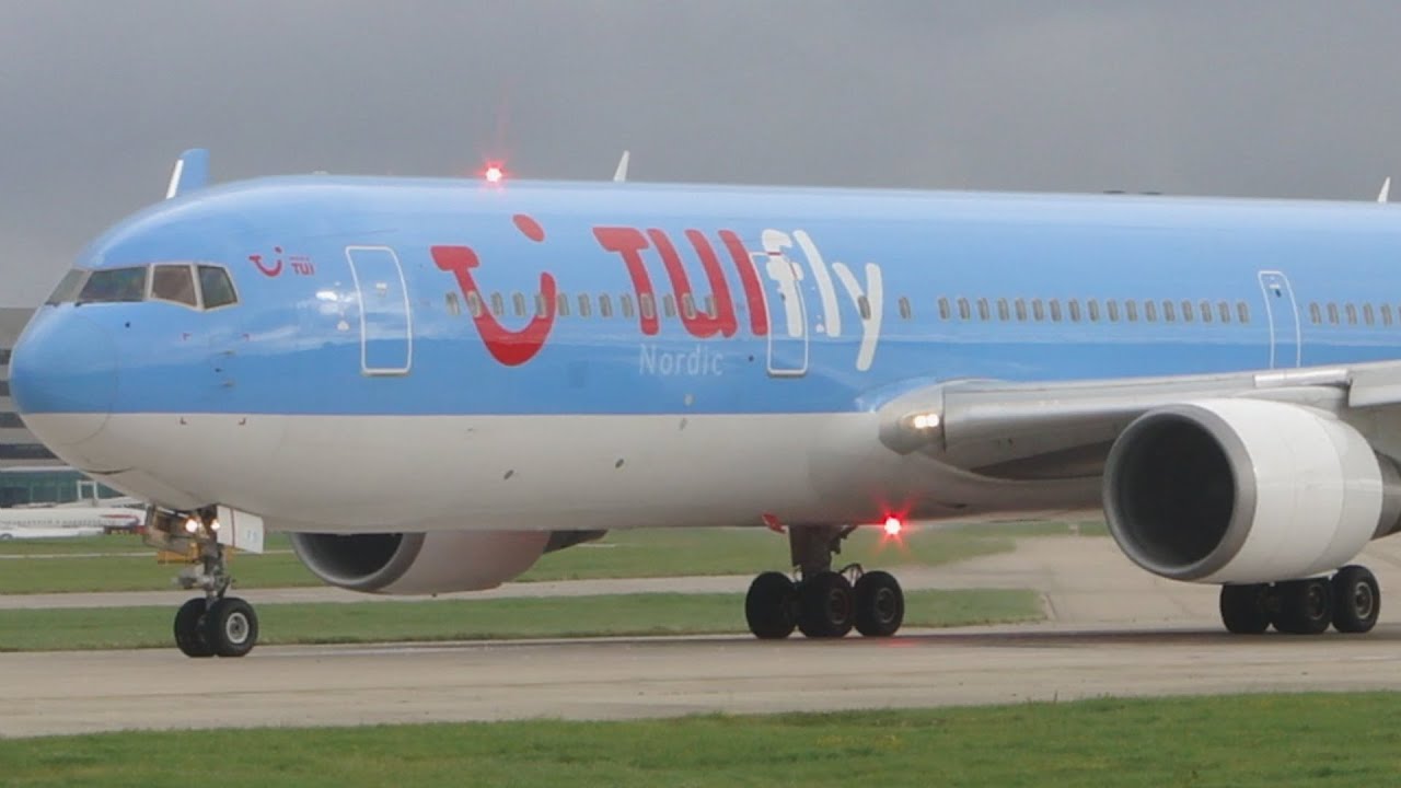 TUIfly Nordic B767 Manchester YouTube