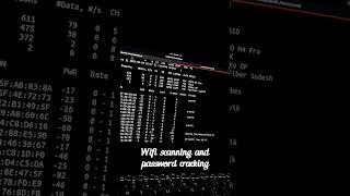 wifi scanning and password cracking || #aircrack-ng #hacker #coding #python #machinelearning #ai screenshot 2