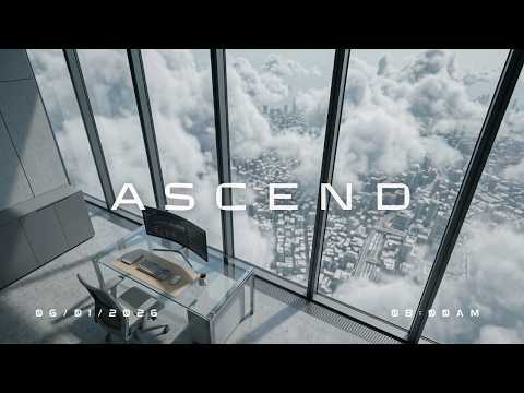 ASCEND — Ambient Music to Rise & Focus | Deep Work Above the Noise