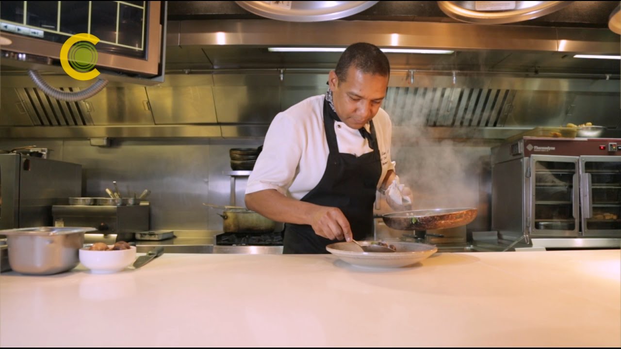 James Green - Pan Roasted Cod with Clam Stew